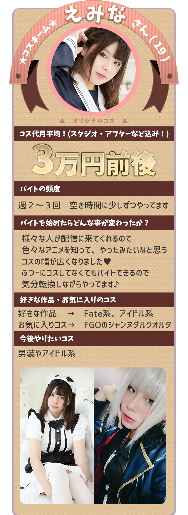 配信レイヤーの配信バイト事情、例3